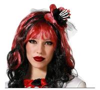 BigBuy Carnival Red Intense Halloween Headband