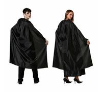 BigBuy Carnival Vampire Cloak Black 130cm