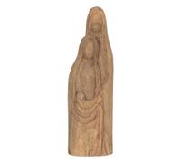 BigBuy Christmas Accessory for Christmas Nativity Scene Natural Mango Wood 14 x 8 x 46 cm