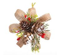 BigBuy Christmas Christmas Ornament Multicolor Natural Plastic Fibre 10.5 x 4 x 20 cm (3 Units)