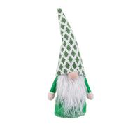 BigBuy Christmas Christmas Ornament White Green Sand Woven Santa Claus 33 cm