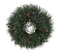 BigBuy Christmas Table Decoration Christmas Green PVC 23 x 23 cm