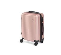 BigBuy Home Cabin Suitcase Pink 38 x 57 x 23 cm Stripes