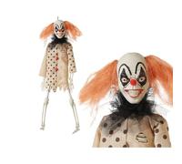 BigBuy Home Decoration for Halloween Skeleton Clown 40cm