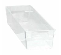 BigBuy Home Multi-purpose Modular Transparent Box 22.5 x 8 x 5.4 cm (24 Units)