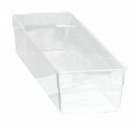 BigBuy Home Multi-purpose Modular Transparent Box 30.5 x 8 x 5.4 cm (12 Units)