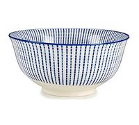 BigBuy Home S3605806 Large Porcelain Bowl, 20 x 20 x 8.7 cm