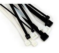 BigBuy Scotchflex Cable Ties, 3 m, FS 280 B-C Pack of 100, White