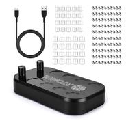 Bigcan Magnetic Tattoo Color Mixer Wireless 8 Slot Mixing Station USB C Rechargeable Adjustable Speed Quiet Operation for Studio Use