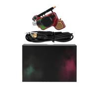 Bigcan Rotary Tattoo Machine with Shrapnel Motor - Professional Tattoo Gun with 8000RPM Speed, 3.0mm Stroke, and RCA Connection for Artists