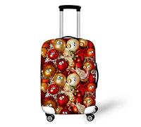 'Bigcardesigns Travel Luggage Protective Covers for 18''-30'' Suitcase Elastic', Christmas Ball, XL(30"-32"cover), Modern