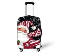 'Bigcardesigns Travel Luggage Protective Covers for 18''-30'' Suitcase Elastic', Santa Claus, S(18"-21"cover)