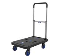 BiGDUG Folding Platform Truck - Foldable Flat Bed Trolley - 920H x 410W x 675D mm - 137kg Capacity - Trolley Only