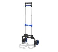 BiGDUG Folding Sack Truck - Aluminium Foldable Hand Trolley - 1000H x 400W x 400D mm - 60 kg Capacity