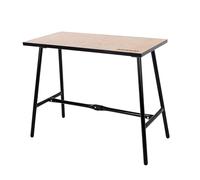 BiGDUG Heavy Duty Folding Workbench - 840h x 1000w x 500d mm - Transportable Workstation 150kg UDL (Black)