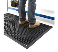 BiGDUG Non-Slip Anti-Fatigue Mat Black 900 x 600 mm