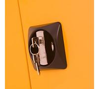 Bigdug Packing Workbench Big400 Steel Melamine 300 kg Blue and Orange 1677 x 1525 x 915