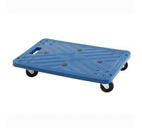 BiGDUG Plastic Dolly - 100 kg UDL Transport Trolley - Hand Wheeled Furniture Mover (110H x 600W x 400D mm)