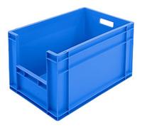 BiGDUG Stacking Container 62 L Blue, Grey 40 x 60 x 34 cm Pack of 5