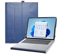 Bige for Surface Laptop Studio 2 2023 Case, PU Leather Folio 2-Folding Stand Cover for Microsoft Surface Laptop Studio 2 14.4" Tablets, Dark Blue
