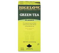 Bigelow 00388 Single Flavor Tea, Green, 28 Bags/Box
