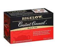 Bigelow Constant Comment Tea - 20-Count Boxes (Pack of 6), Caffeinated Individual Black Tea Bags for Hot or Iced, Drink Plain or Sweetened With Honey or Sugar