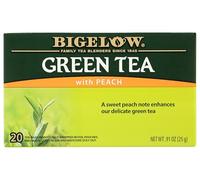 Bigelow Green Tea w/Peach Tea Bags, 20 ct