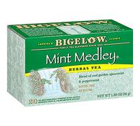 Bigelow, Herb Tea, Mint Medley, Caffeine Free, 20 Tea Bags, 1.30 oz (36 g)