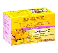 Bigelow I Love Lemon Herbal Tea, 20 ct