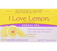 Bigelow Tea Bags, I Love Lemon, 20 Count (pack of 3)