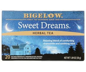 BIGELOW TEA HERB SWEET DREAMS, 20 BG