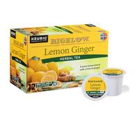 Bigelow Tea Lemon Ginger Keurig K-Cups, 12 Pack (6 Pack) 72 K-Cups Total