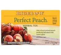 Bigelow Tea Perfect Peach Herbal Tea Bags 20 Tea Bags 38g