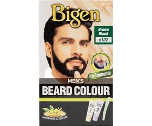 Bigen Menâ€™s Beard Colour - B102 - Brown Black