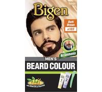 Bigen Men's Beard Colour | No Ammonia Formula with Aloe Extract & Olive Oil - 103 Dark Brown