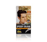Bigen Men's Speedy Colour | Easy & Speedy Application | No Ammonia | with Applicator Comb - 103 Dark Brown