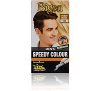 Bigen Men's Speedy Colour | Easy & Speedy Application | No Ammonia | with Applicator Comb - 104 Natural Brown (Pack of 6)