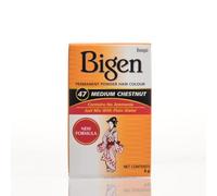 Bigen Permanent Powder Hair Color - 47 - Medium Chestnut| No Ammonia (Pack of 2)