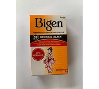 Bigen Permanent Powder Hair Colour- Oriental Black No 59