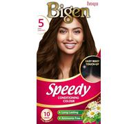 Bigen Speedy Conditioning Colour | Easy & Speedy Application | No Ammonia | with Natural Herbal Extracts - Deep Chestnut No. 5