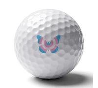 Bigender Flag Butterfly Standard Golf Balls Professional Gift for Boyfriend Father Husband Son