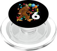 Bigfoot 6th Birthday Sasquatch Loving PopSockets PopGrip for MagSafe
