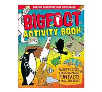 Bigfoot Activity Book - Explore Puzzles, Coloring, Fun Facts, Stickers, and More