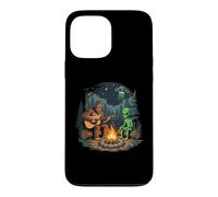 Bigfoot & Alien By The Campfire - Funny Camp Novelty Camping Case for iPhone 13 Pro Max