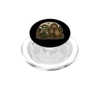 Bigfoot Alien Forest Ranger Friends Funny Cryptid Explorer PopSockets PopGrip for MagSafe