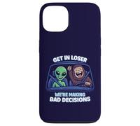 Bigfoot & Alien Get In Loser We’re Making Bad Decisions Case for iPhone 13