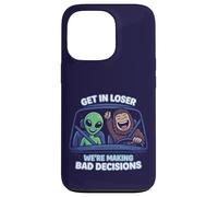 Bigfoot & Alien Get In Loser We’re Making Bad Decisions Case for iPhone 13 Pro