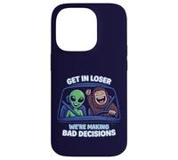 Bigfoot & Alien Get In Loser We’re Making Bad Decisions Case for iPhone 14 Pro