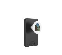Bigfoot Alien High Five UFO Sci Fi Graphic PopSockets PopWallet for MagSafe