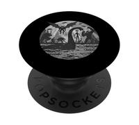 Bigfoot Alien Loch Ness Monster Mythical Creatures UFOs PopSockets Adhesive PopGrip